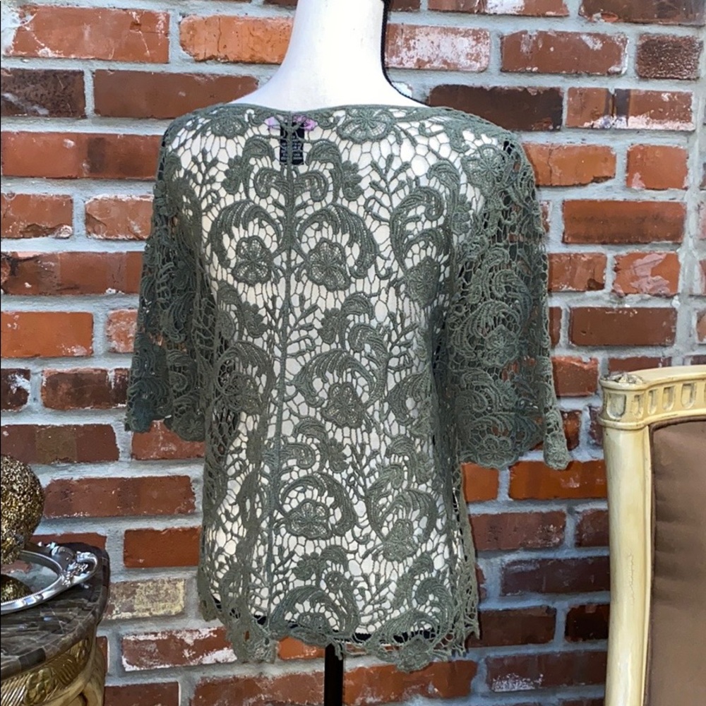 Crochet Button Up Top - Picture 4 of 7
